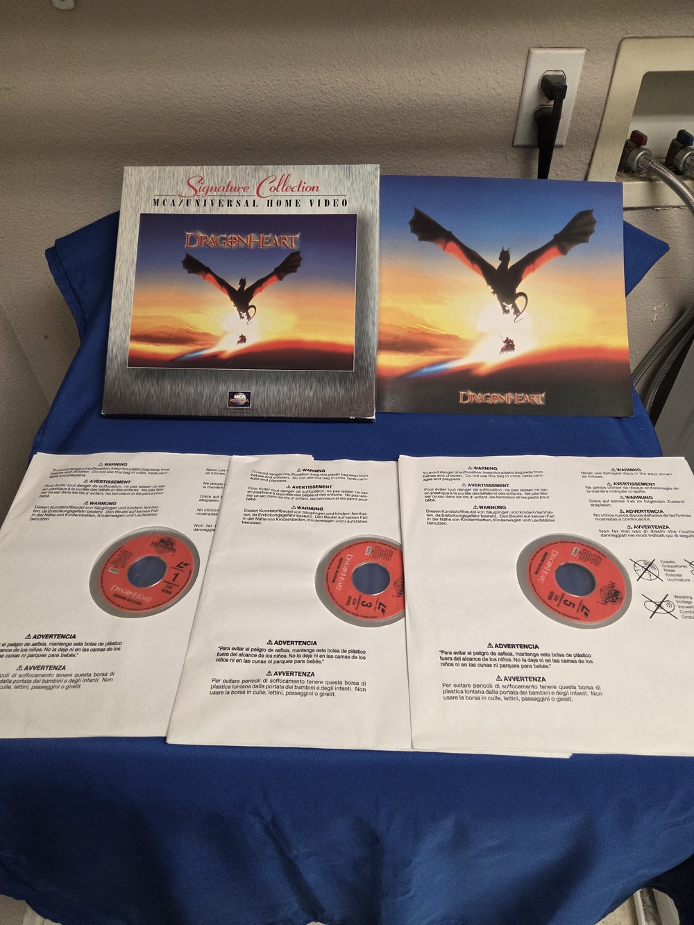 Dragonheart Signature Collection Laserdisc